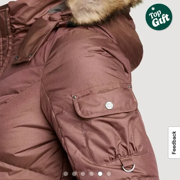 Eddie Bauer Down Parka Sun Valley XL Tall - Picture 5 of 14